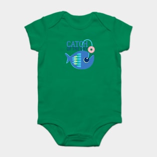 Donut Lovers Catch Of The Day Baby Bodysuit